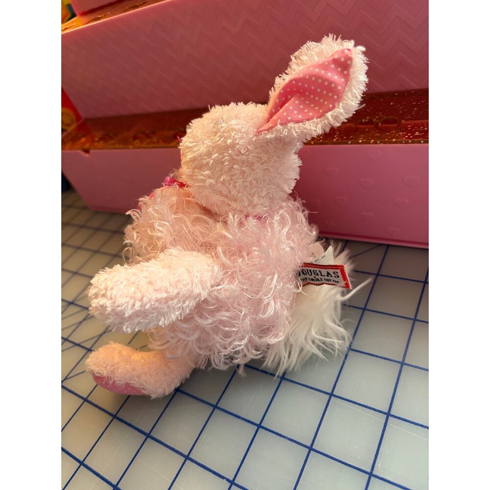DOUGLAS Raspberry Pink Puff Bunny - Picture 2 of 3